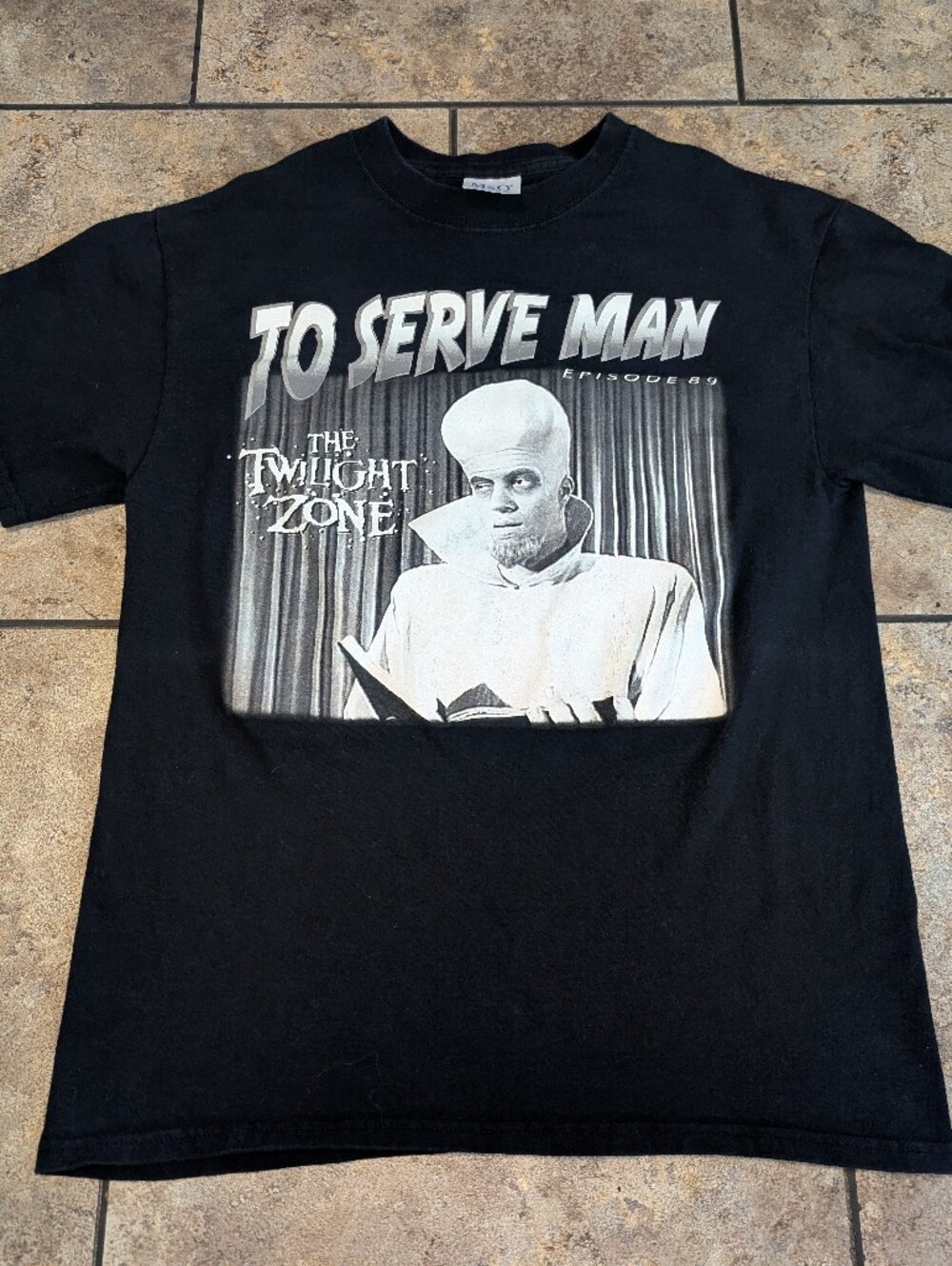 Twilight Zone To Ser E Man Vintage Men's Medium Ladies Large Tee